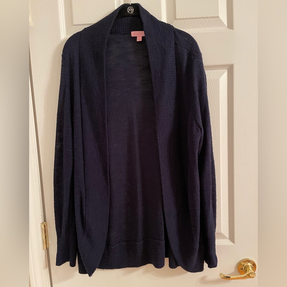 Lilly Pulitzer Navy cardigan